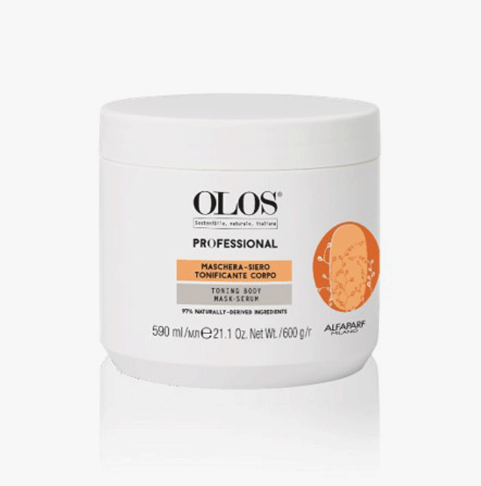 Маска-сыворотка для тела тонизирующая 600 мл /OLOS