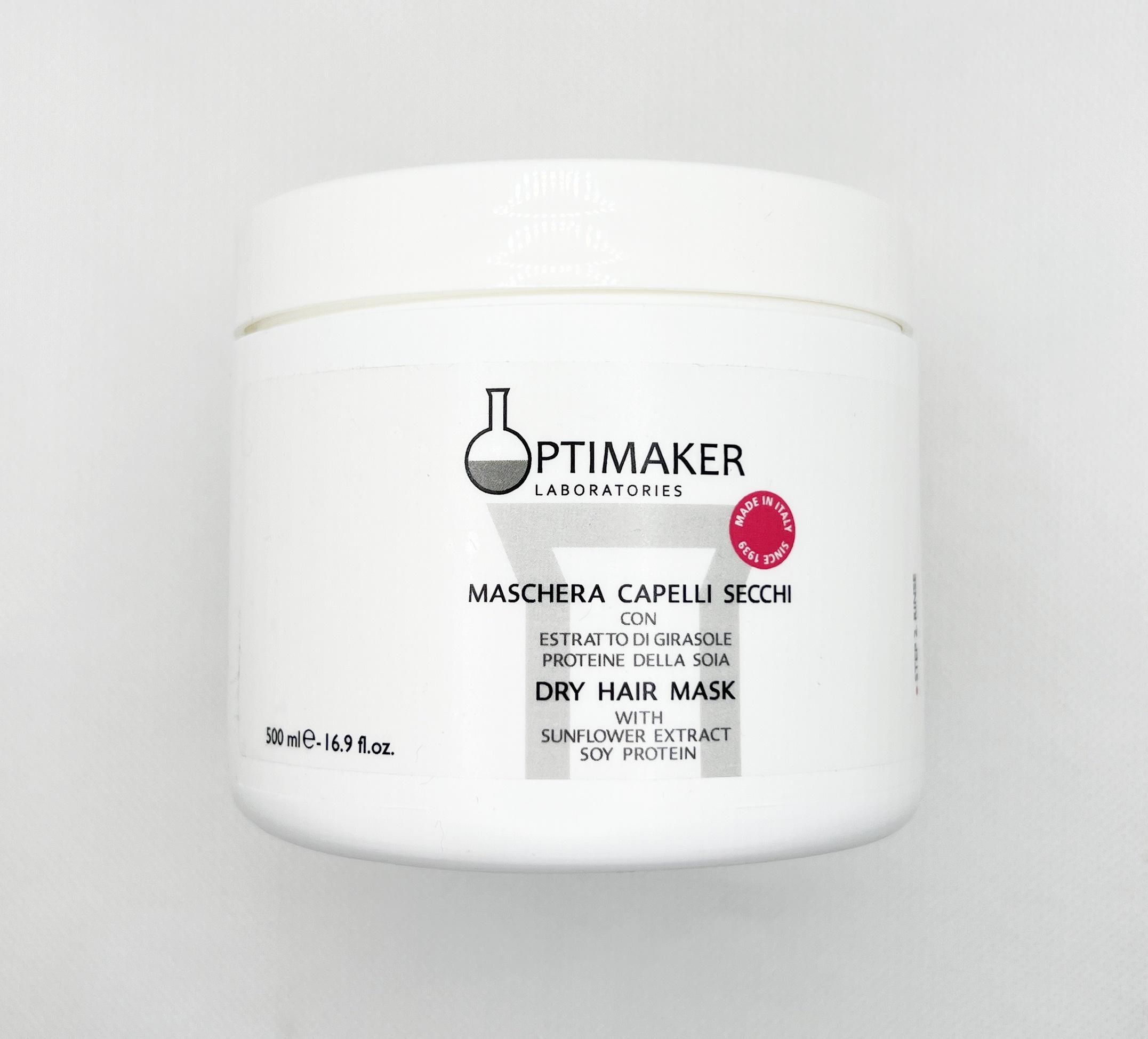 Маска-кондиционер для сухих волос 500мл /Maschera Capelli Secchi /Optima*