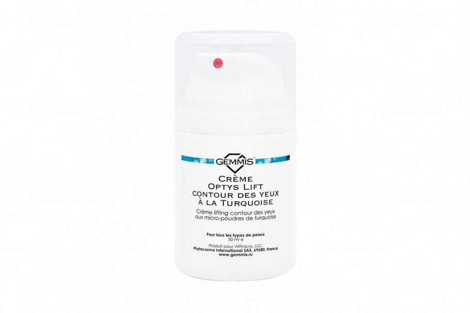 Крем-лифтинг Бирюзовый для век подтягивающий 50мл /Crème Optys Lift contour des yeux /GEMMIS