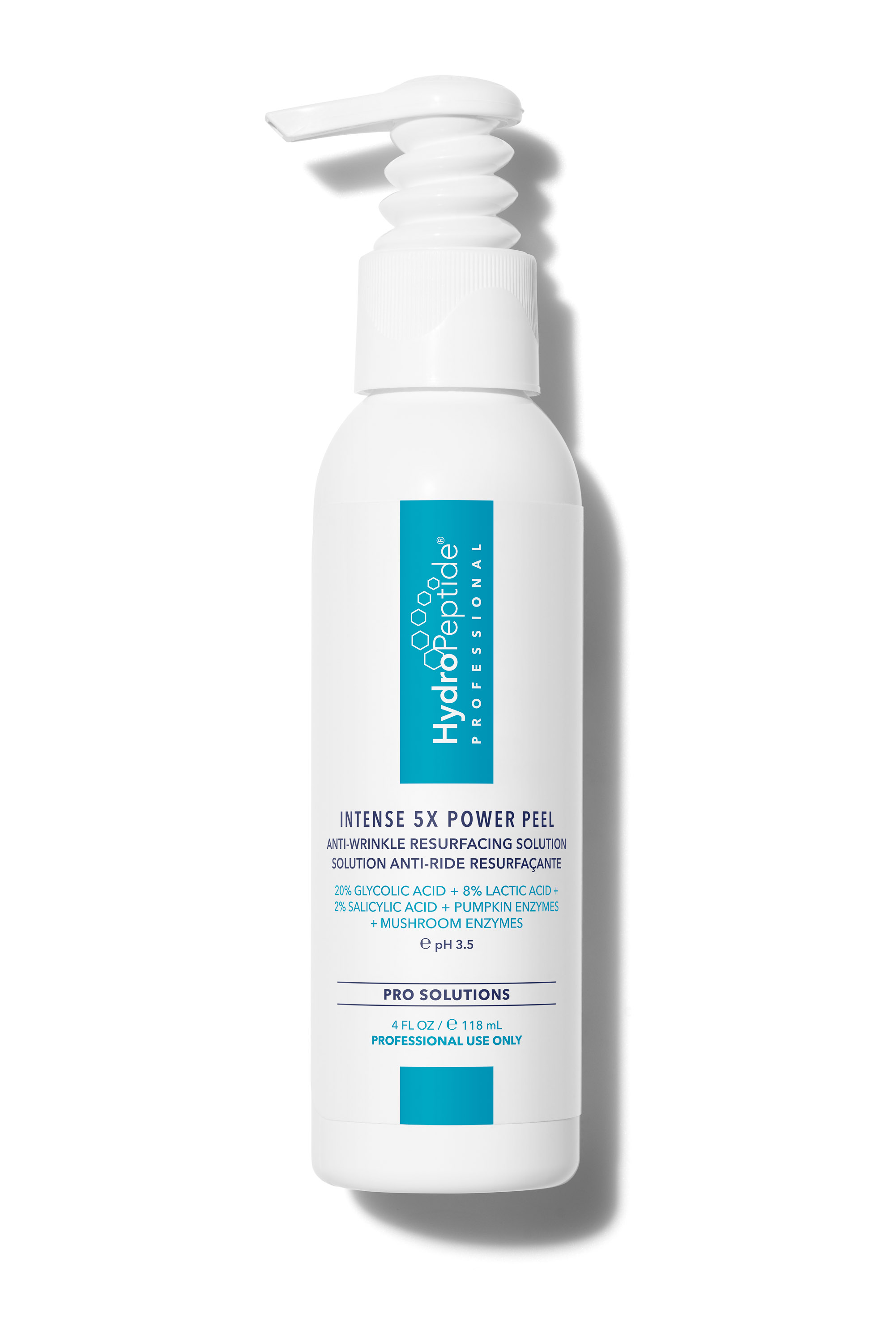 Prof/ Intense 5X Power Peel/ Пилинг экстра-омолаживающий спец.комплекс 5X, пептид.+энзим. 118мл /HP
