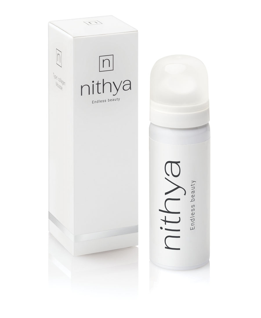 Мусс пена пост.процедурная гипоаллергенная коллагеновая 50мл /Nithya