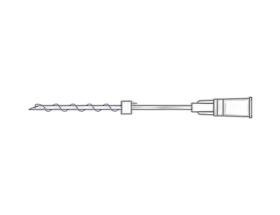 PDO SCREW   29G/38 мм 10шт/уп моно нить скрученная в спираль из полидиоксанона /DG-lift