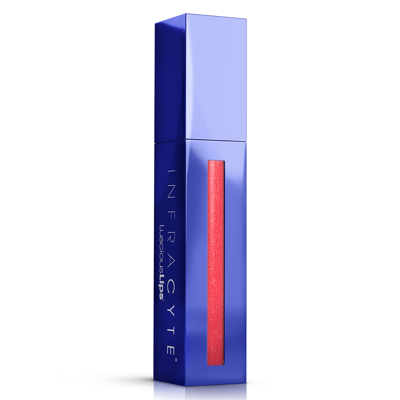 Блеск для губ антивозрастной LusciousLips тон №321 "Are You Red-dy" 7мл /INFRACYTE