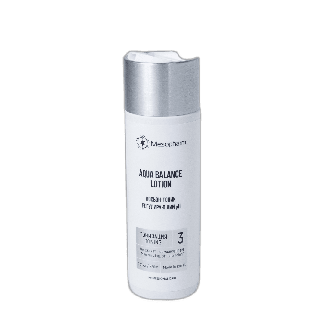 Лосьон-тоник регулирующий PH 220мл /AQUA:BALANCE LOTION /MESOPHARM