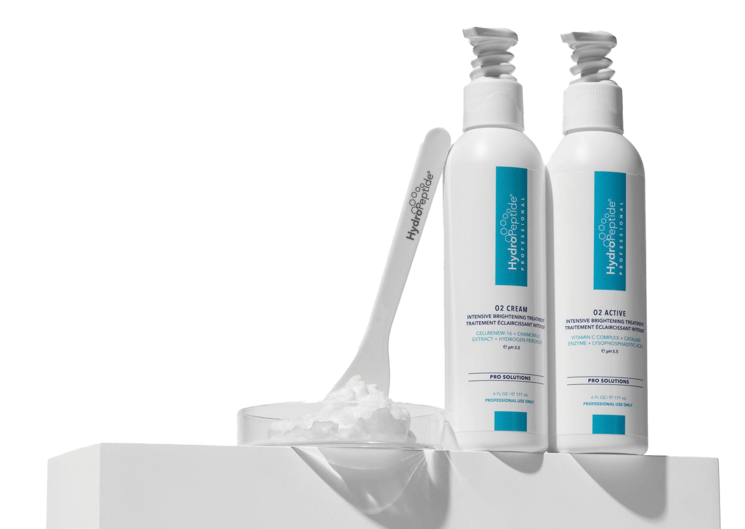 Prof/ O2 Cream+O2 Active /Кислородный О2-крем+Ферментный О2-активатор для кор.пигментации 177мл /HP