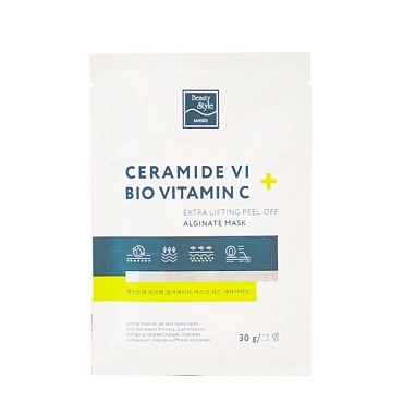 Альгинатная лифтинг-маска ''Сeramide Vi + BIO Vitamin C'' 30 гр * 1шт Beauty Stylе