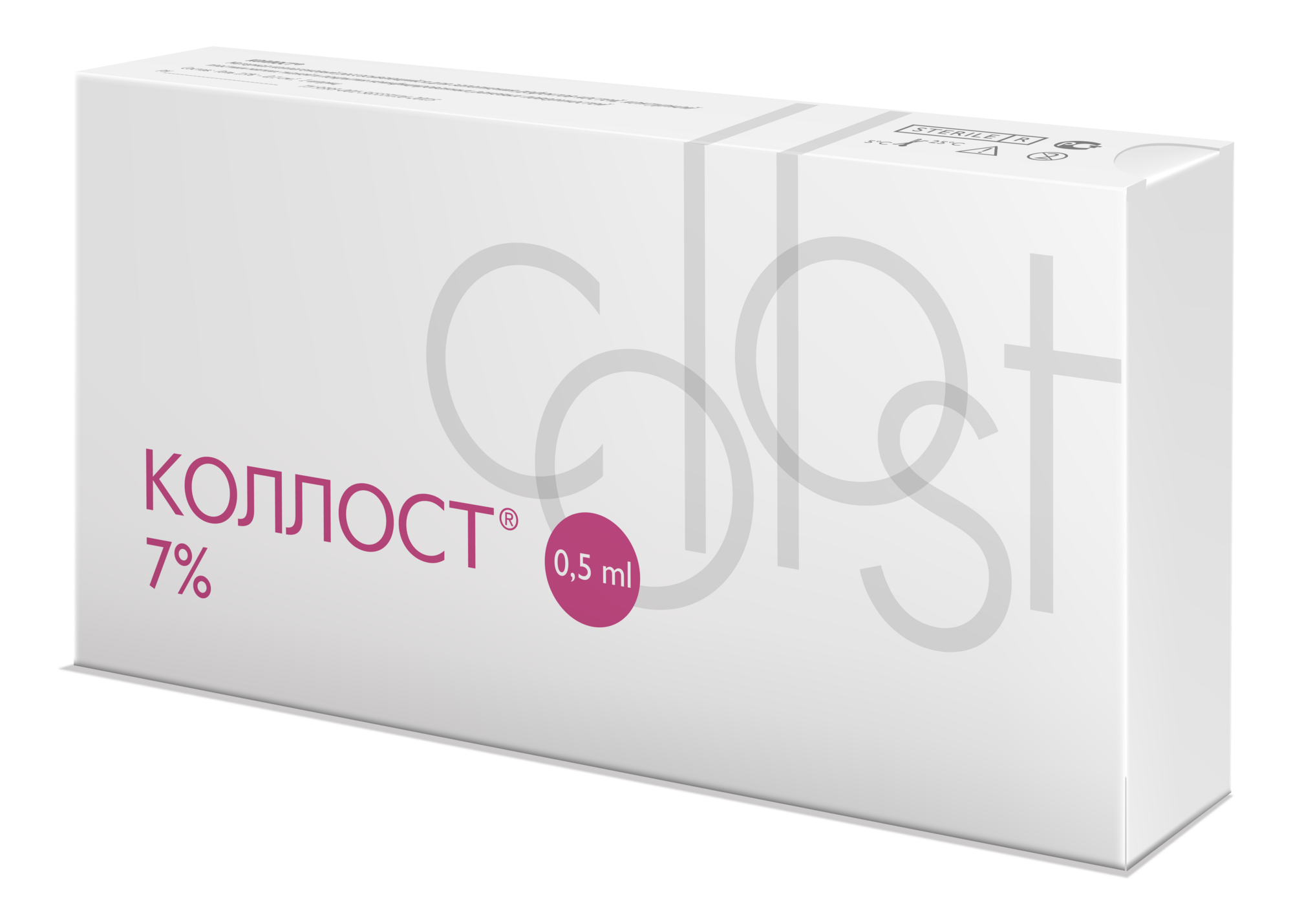 КОЛЛОСТ-гель 7% 0,5мл Материал коллагеновый рассасывающийся Collost