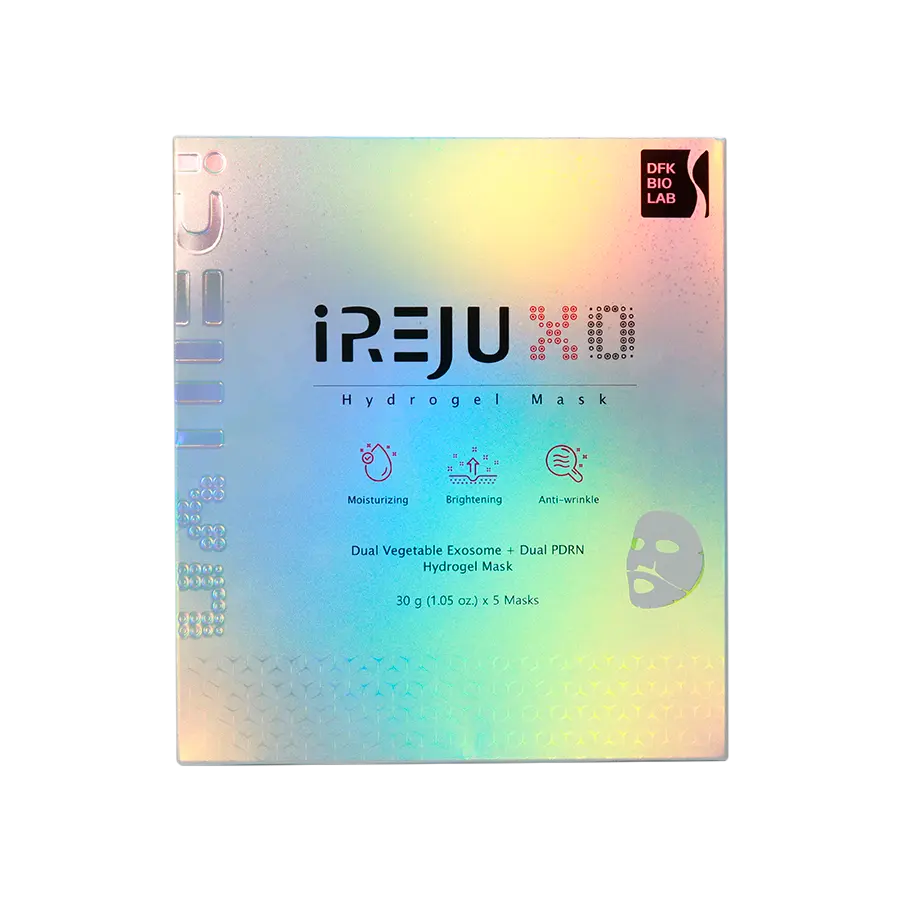 Маска гидрогелевая с экзосомами и ПДРН ревитализирующая ХО - 1шт-30гр / iREJU