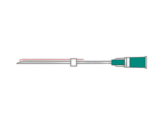PLLA MONO 27G/60мм 10шт/уп моно нити полимолочной кислоты на иглах-носителях 2D арм /DG-lift