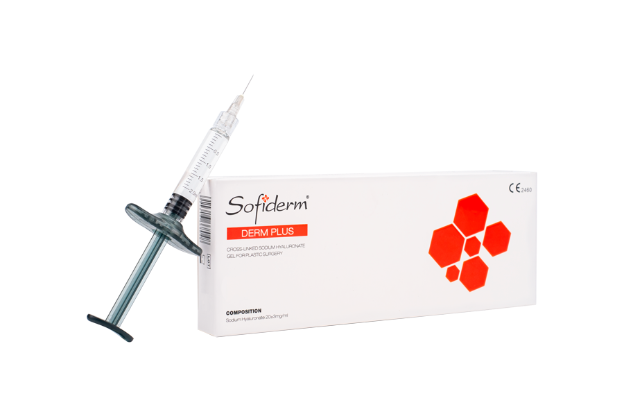 Sofiderm Derm plus шпр-2,0мл Филлер средней плотности на основе гиалуроновой кислоты
