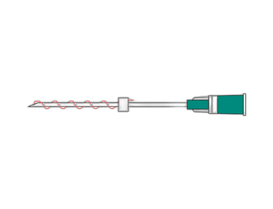 PLLA SCREW 26G/60мм 10шт/уп моно нити полимолочной кислоты на иглах-носителях 3D арм /DG-lift