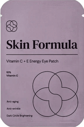 Патчи против темных кругов, морщин дряблости кожи 2 шт VITAMIN C+E Energy EYE PATCH /SF
