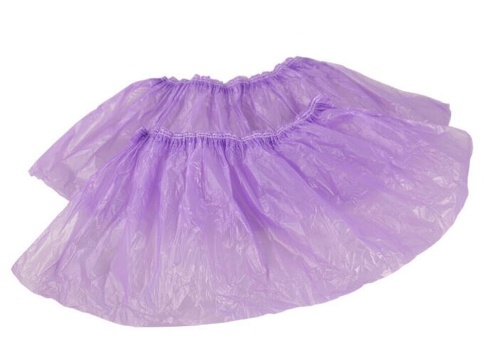 Бахилы гладкие 2,2гр 100шт Сиреневые /Чистовье