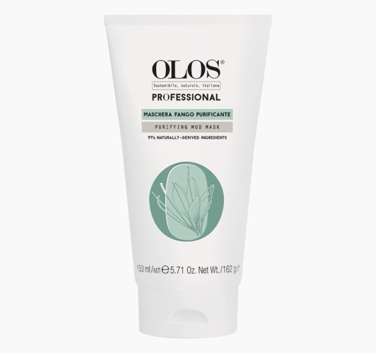 Маска очищающая грязевая для лица 150 мл /OLOS