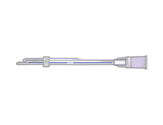 PDO COG SC-Type BLUE ROSE 19G-70мм,  (L- канюля) 4шт/уп нить коги из полидиоксанона /DG-lift
