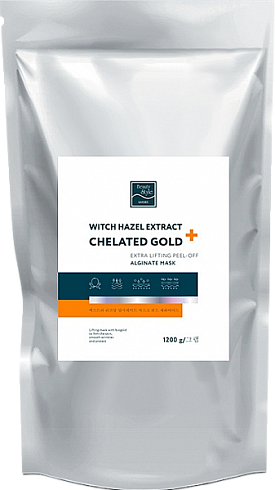Альгинатная лифтинг-маска ''Witch hazel extract + Chelated gold'' 1,2 кг Beauty Stylе