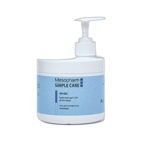 Гель с ГК 15% для аппаратных процедур  500мл / SC HA GEL /MESOPHARM *