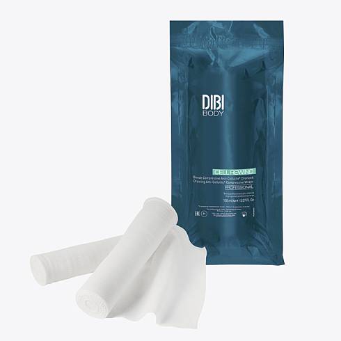 CELL REWIND Бинт для обертывания антицеллюлитный дренажный 7 м 10*150 мл (на 5 пр.) /DIBI