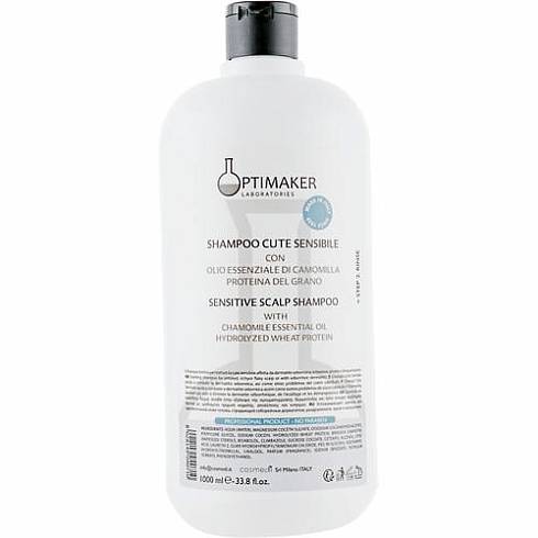 Шампунь для чувствительной кожи 1000мл /Shampoo Cute Sensibile /Optima*