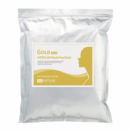Маска моделирующая «Голд Плюс» с ионами золота/ Мodeling mask Gold plus 1кг /HISTOLAB*