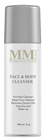 Гель для лица и тела очищающий с гликолев.кисл.15% 150мл /Face&Body Cleanser Glicolic Acid 15% /MM*