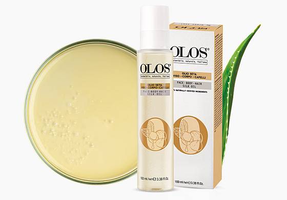 Масло для лица-тела-волос шелковистое 100мл /OLOS