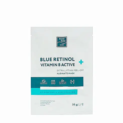 Альгинатная лифтинг-маска ''Blue Retinol + Vitamin B Active 30 гр*1 шт Beauty Stylе