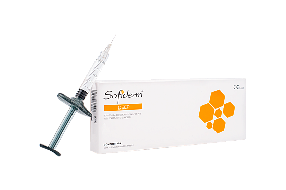 Sofiderm Deep шпр-2,0мл Филлер средней плотности на основе гиалуроновой кислоты