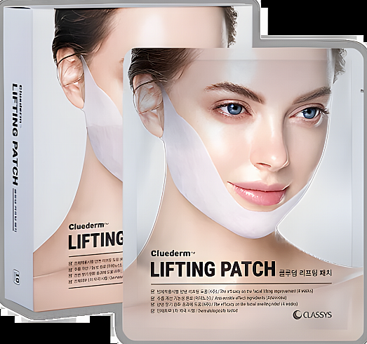 Маска-лифтинг «CLUEDERM» компрессионная для контура овала /Cluederm lifting patch 1уп*10шт/HISTOLAB*