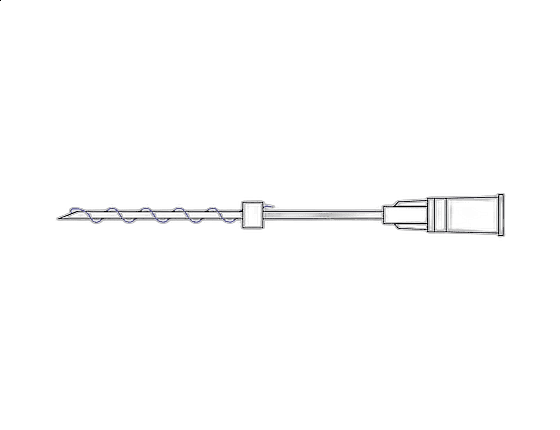PDO SCREW   27G/50 мм 10шт/уп моно нить скрученная в спираль из полидиоксанона /DG-lift