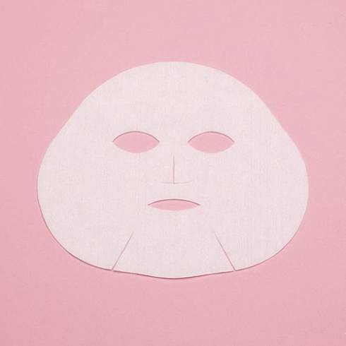 Маска косметологическая без воротника спанлейс белый 25шт/уп /Чистовье