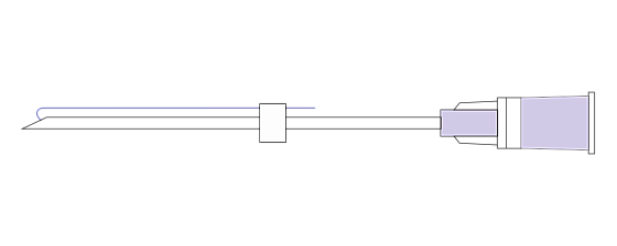 PDO MONO - 29G-50mm 10шт/уп линейная нить из полидиоксанона /DG-lift