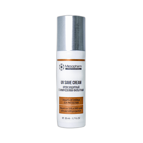 Крем защитный с химическими фильтрами SPF20 50мл /UV:SAVE CREAM /MESOPHARM