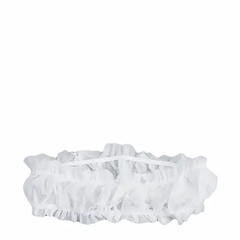 Фиксатор для волос с двумя резинками СПАНДБОНД 10 шт/уп (поштучно) /Чистовье