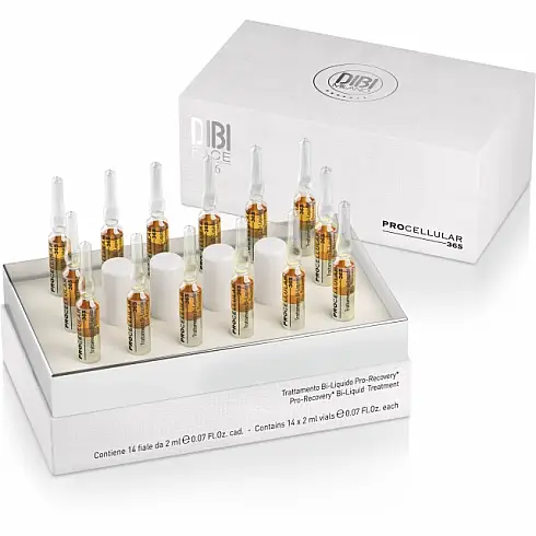 PRO CELLULAR Средство бифазное восстанавливающее для лица (14амп. по 2 мл) /DIBI