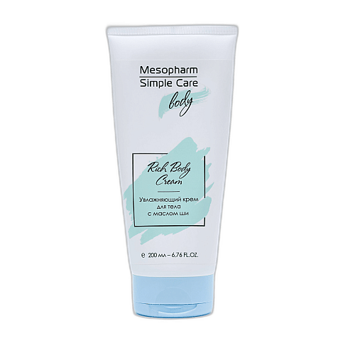 Крем для тела увлажняющий с маслом ши  200мл / SC RICH BODY CREAM /MESOPHARM *